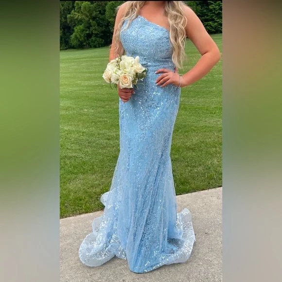 ASHLEY LAUREN ASLA STYLE#11334 PROM/FORMAL/PAGEANT DRESS - Picture 12 of 14